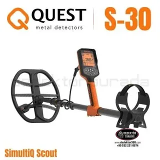 Quest Metal Detectors S30 SimultiQ Scout – Metal Dedektörü