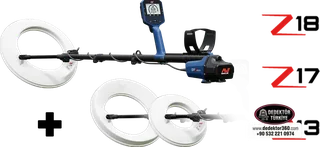 Minelab GPZ 8000 Dedektör Üç Başlıklı Full Paket