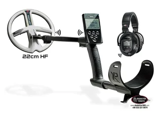XP Deus Dedektör (Ana Ünite, WS5 Kablosuz Kulaklık ve 22CM HF Başlık ile)