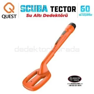 Quest Metal Detectors Scuba Tector Su Altı Dedektörü - Turuncu