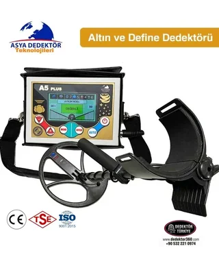 Asya A5 Plus Altın Arama Dedektörü