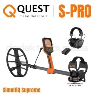 Quest Metal Detectors S-Pro SimultiQ Supreme - Metal Dedektör