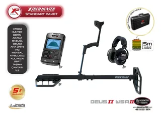 Xtrem Hunter Dedektör-XTR-115 Başlık, DEUS 2 Ana Kontrol Ünitesi ve WSA2XL Kulaklık