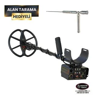 Detech Desert Gold 3 11.5 inç Ultimate Başlıklı VLF Dedektör