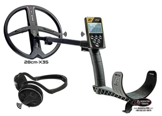 XP ORX Dedektör (Ana Ünite, WSA Kablosuz Kulaklık ve 28CM X35 Başlık İle)