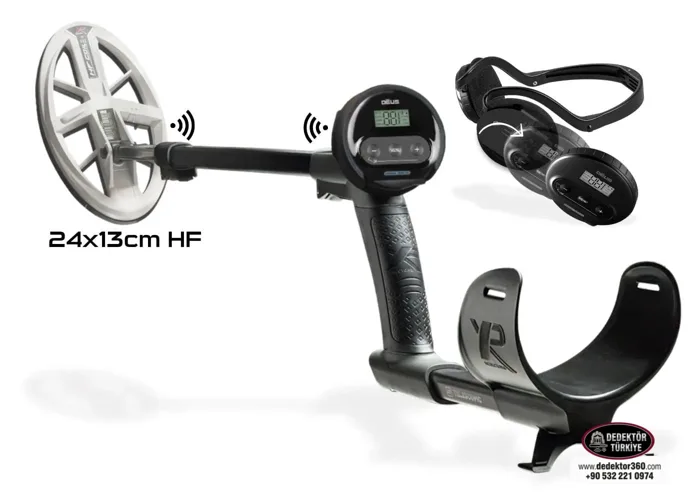 XP XP WS4 Master Dedektör (WS4 Kablosuz Kulaklık ve 24x13CM HF Başlık ile)