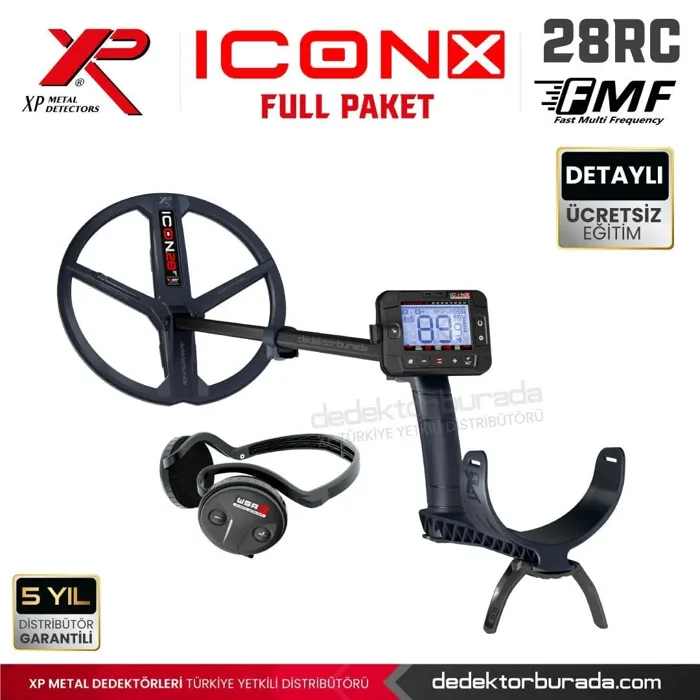 XP XP ICONX Dedektör – FULL Paket WSA ST Kulaklık