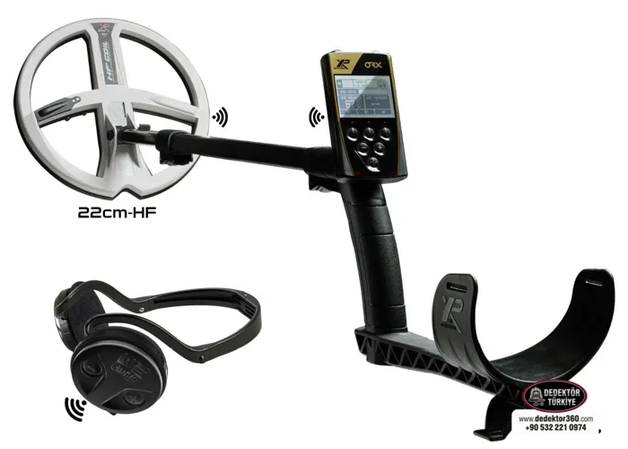 XP XP ORX Dedektör (Ana Ünite, WSA Kablosuz Kulaklık ve 22CM HF Başlık İle)