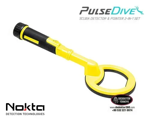NOKTA Nokta PulseDive Scuba Dedektörü Çift Başlıklı
