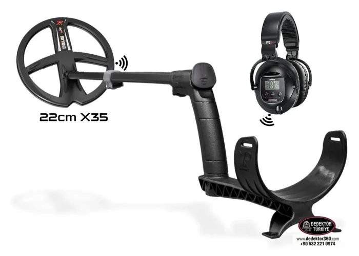 XP XP WS5 Master Dedektör (WS5 Kablosuz Kulaklık ve 22CM X35 Başlık ile)