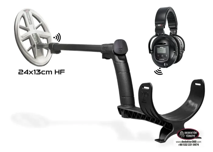 XP XP WS5 Master Dedektör (WS5 Kablosuz Kulaklık ve 24X13CM HF Başlık ile)