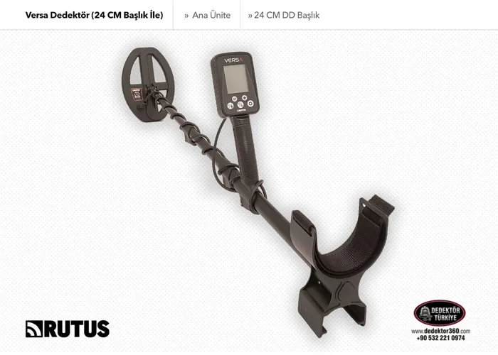 RUTUS Rutus Versa Dedektör (24CM DD Başlık İle)
