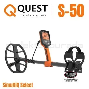 QUEST Quest Metal Detectors S50 SimultiQ Select – Metal Dedektörü