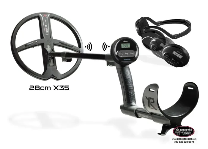 XP XP WS4 Master Dedektör (WS4 Kablosuz Kulaklık ve 28CM X35 Başlık ile)