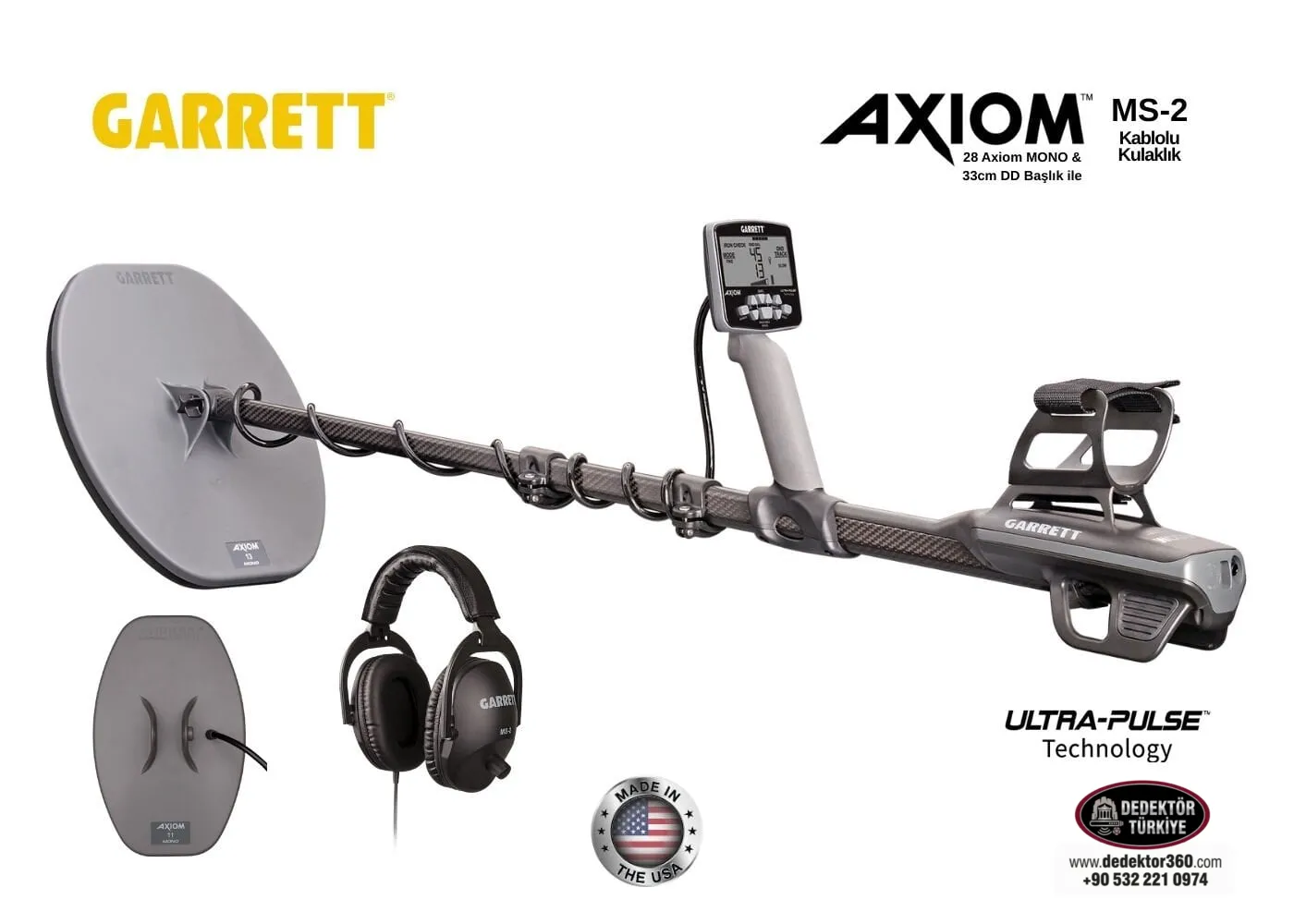 Garrett Axiom Dedektör