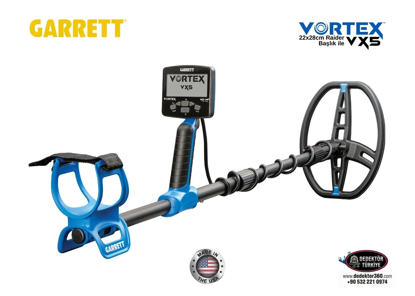 Garrett Vortex VX5 Dedektör