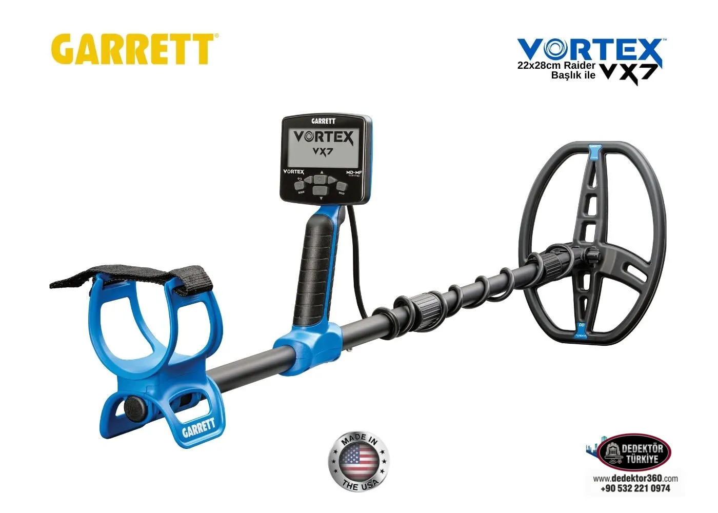 Garrett Vortex VX7 Dedektör