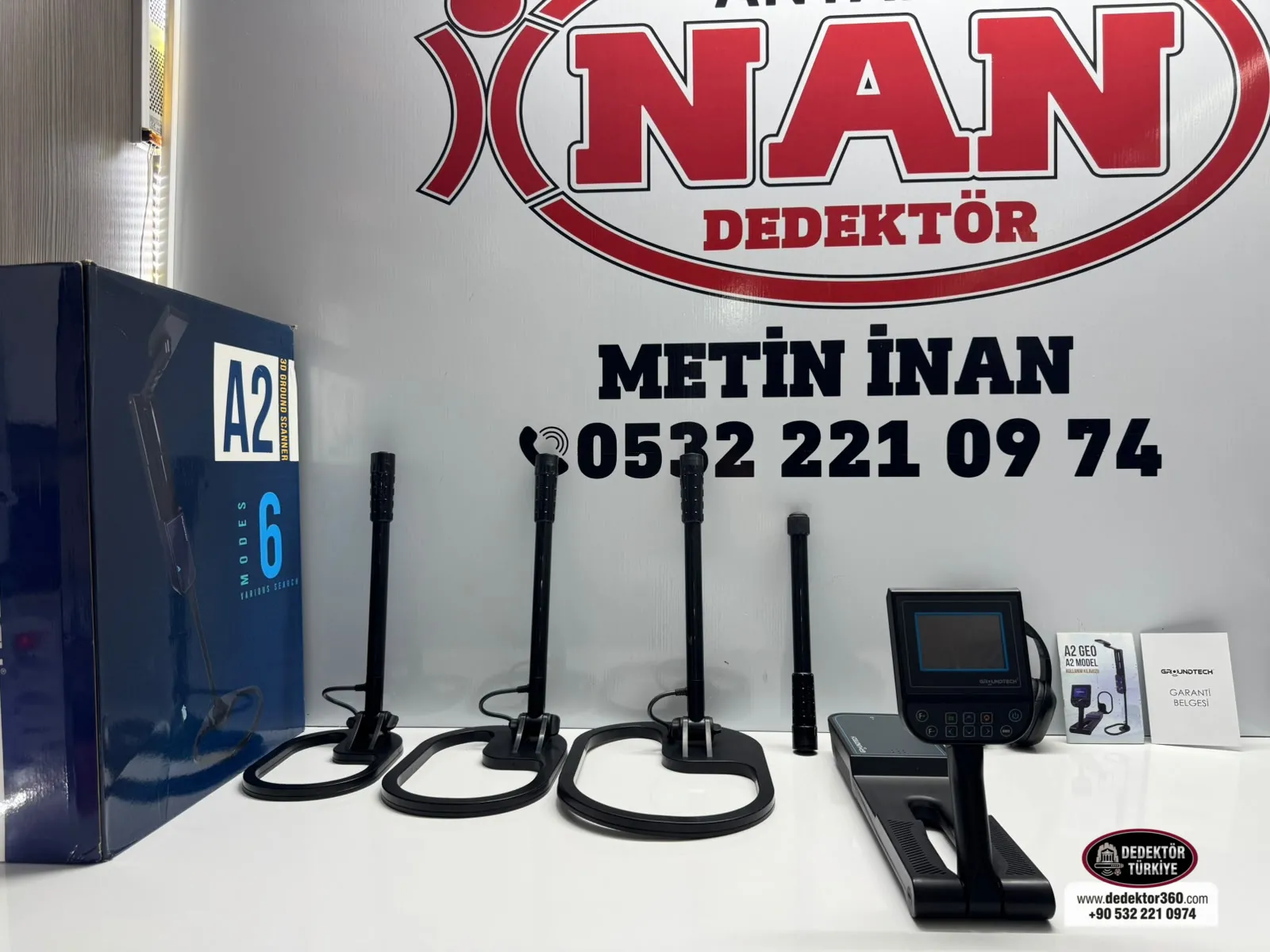 İkinci El Groundtech A2 Dedektör Ve Yetaltı Görüntüleme Cihazı