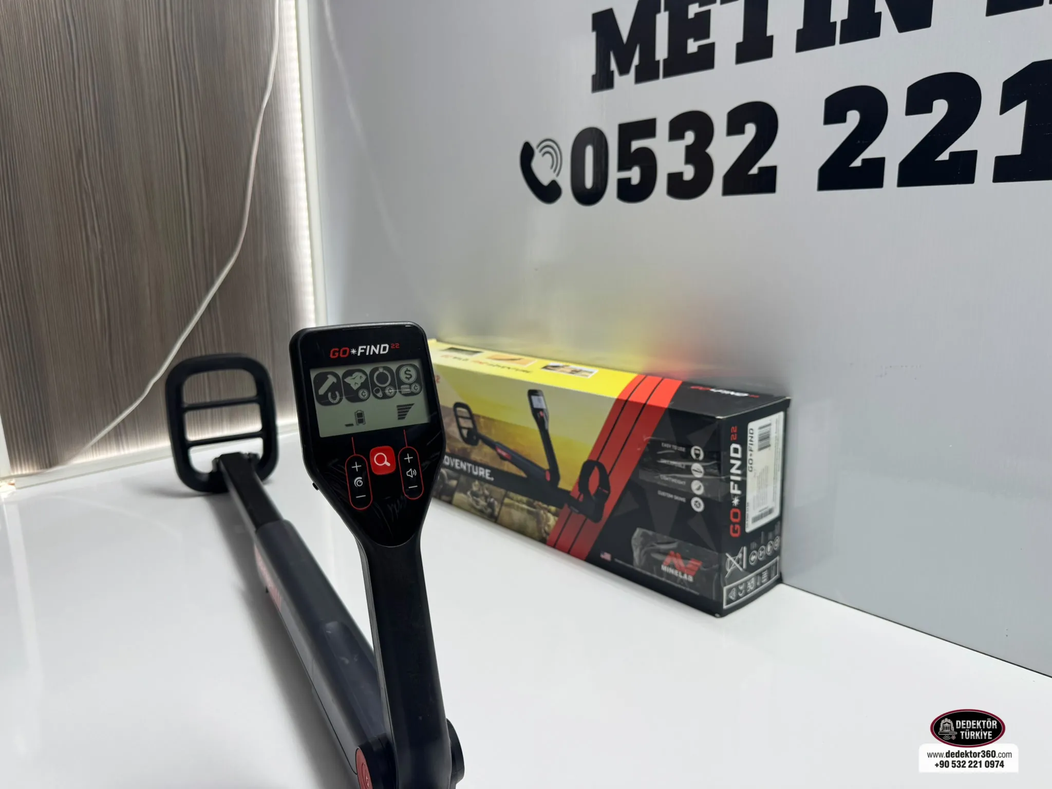 İkinci El Minelab Go Find 22 Dedektör