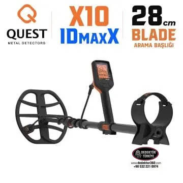 Quest Metal Detectors X10 IDmaxX Dedektör