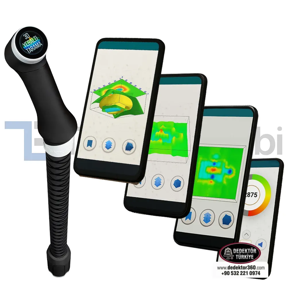 Teknoloji Ekibi TreasureMeter TM2 Yer Altı Görüntüleme Cihazı